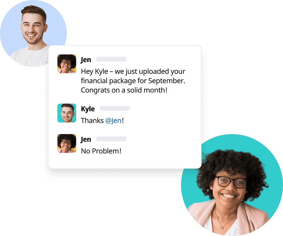Chat with your bookkeeper in Slack