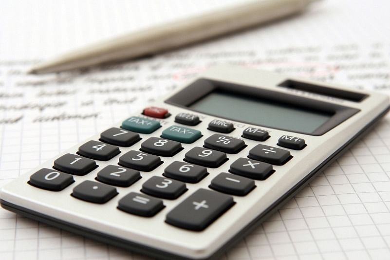 closeup shot of a calculator on a notebook symbolizing accounting
