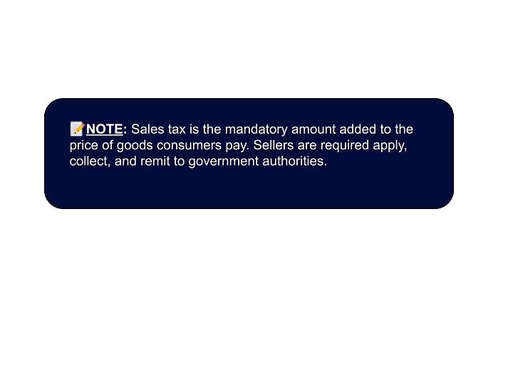 a note about sales tax definition
